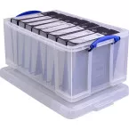 Really Useful Box 64 Litre Transparent Storage Box