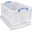 Really Useful Box boîte de rangement 64 l, transparent