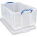 Really Useful Box boîte de rangement 64 l, transparent
