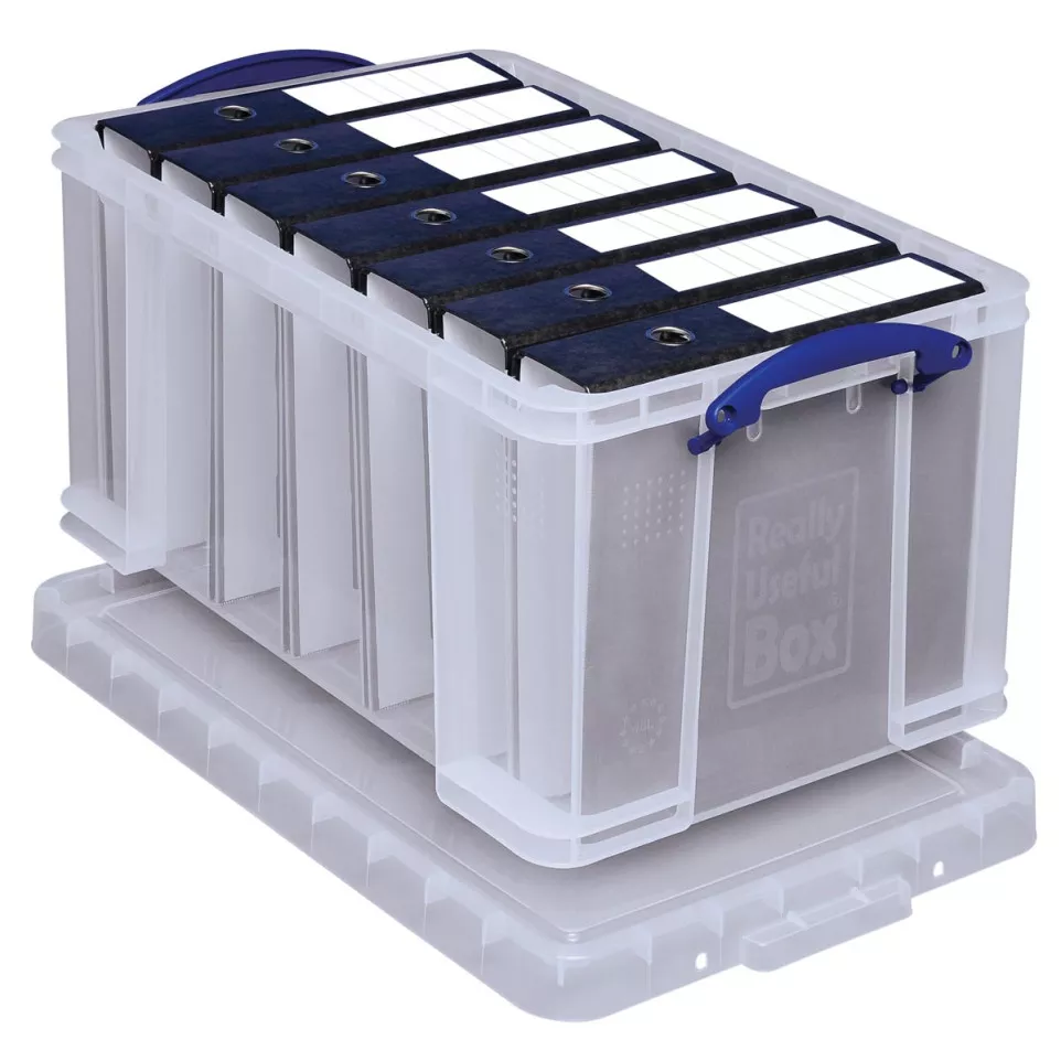 Really Useful Box 48L Clear Storage Box