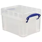 Really Useful Box boîte de rangement 3 l, transparent