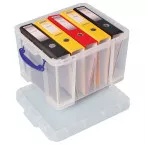 Really Useful Box boîte de rangement 35 l, transparent