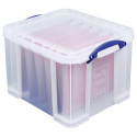 Really Useful Box boîte de rangement 35 l, transparent
