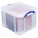 Really Useful Box boîte de rangement 35 l, transparent