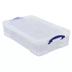 Really Useful Box boîte de rangement 33 l, transparent