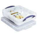 Really Useful Box storage box 11 litre, clear