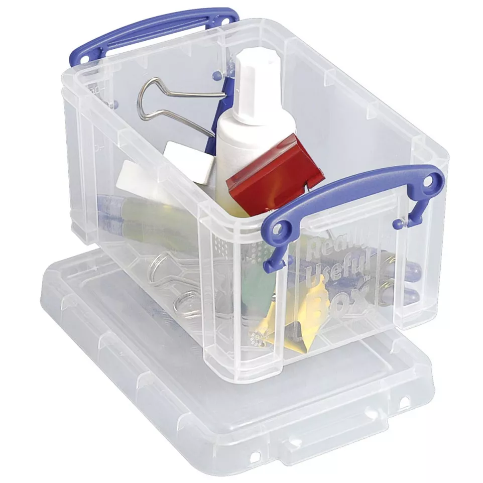 Really Useful Box 0.7L Clear Storage Box