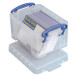 Really Useful Box business card holder 0.3 L transparent