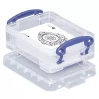 Really Useful Box business card holder 0.2 L clear
