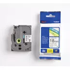 Brother P-touch TZe Label Tape 18mm Black on White TZE241