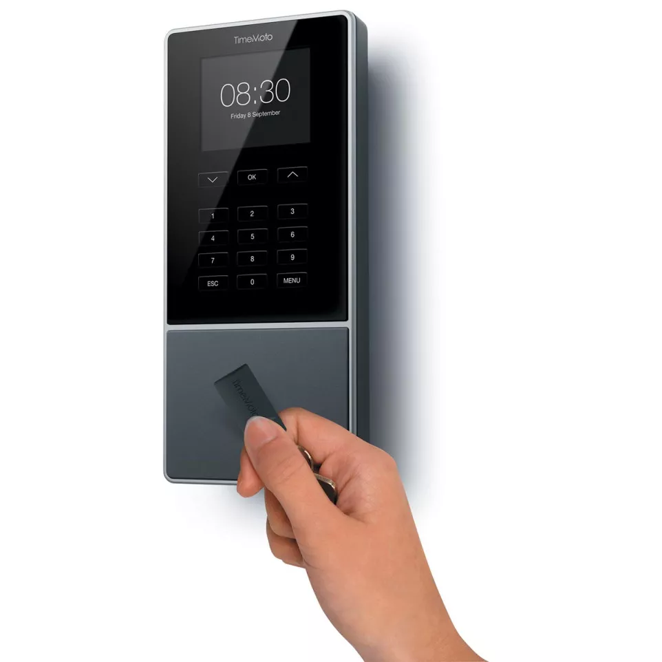 Safescan TimeMoto TM-616 Clocking In...