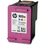 HP 303XL High Yield Tri-color Original Ink Cartridge T6N03AE 415 pages