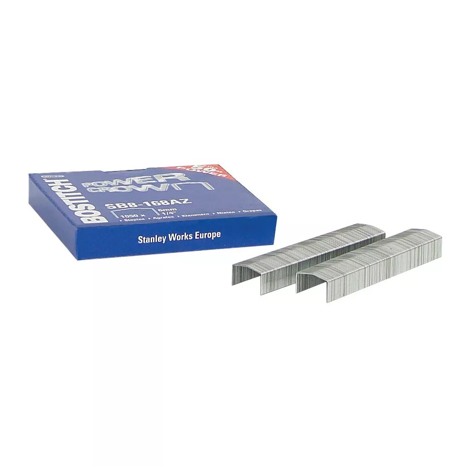 Bostitch agrafes SB8-168E, 6 mm, pour...