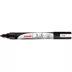 Uni-ball krijtmarker PWE-5M, zwart