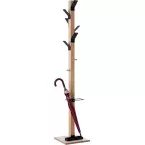 Paperflow Easycloth Coat Rack Model A, Wood, Black
