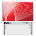 Colop cachet avec système voucher Printer Printer 40, 6 lignes max., ft 59 x 23 mm