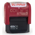 Colop formulestempel Printer tekst: BETAALD
