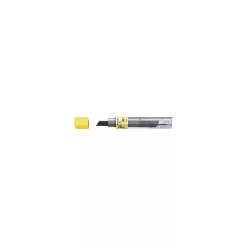 Pentel mines, 0,9 mm, 2B, étui de 12...