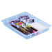 Really Useful Box, diviseur avec 8 compartements, pour 4 l ou 9 l, transparent