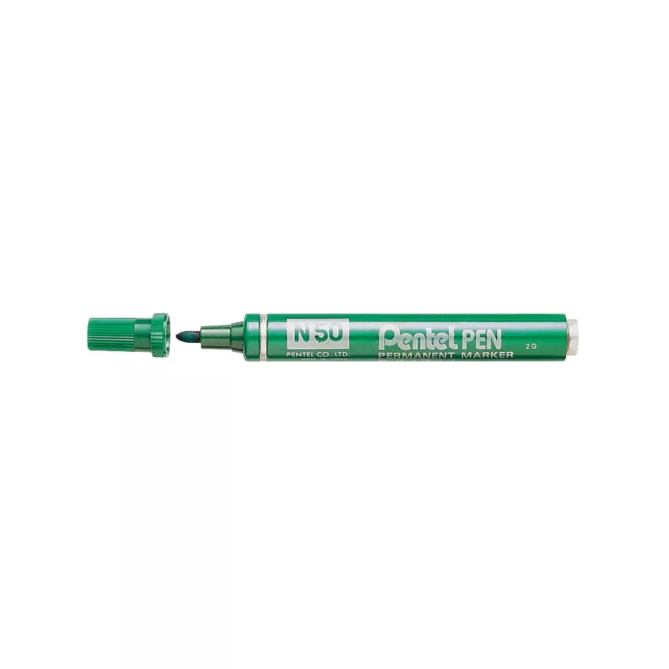 Pentel N50 Permanent Marker Pen Green