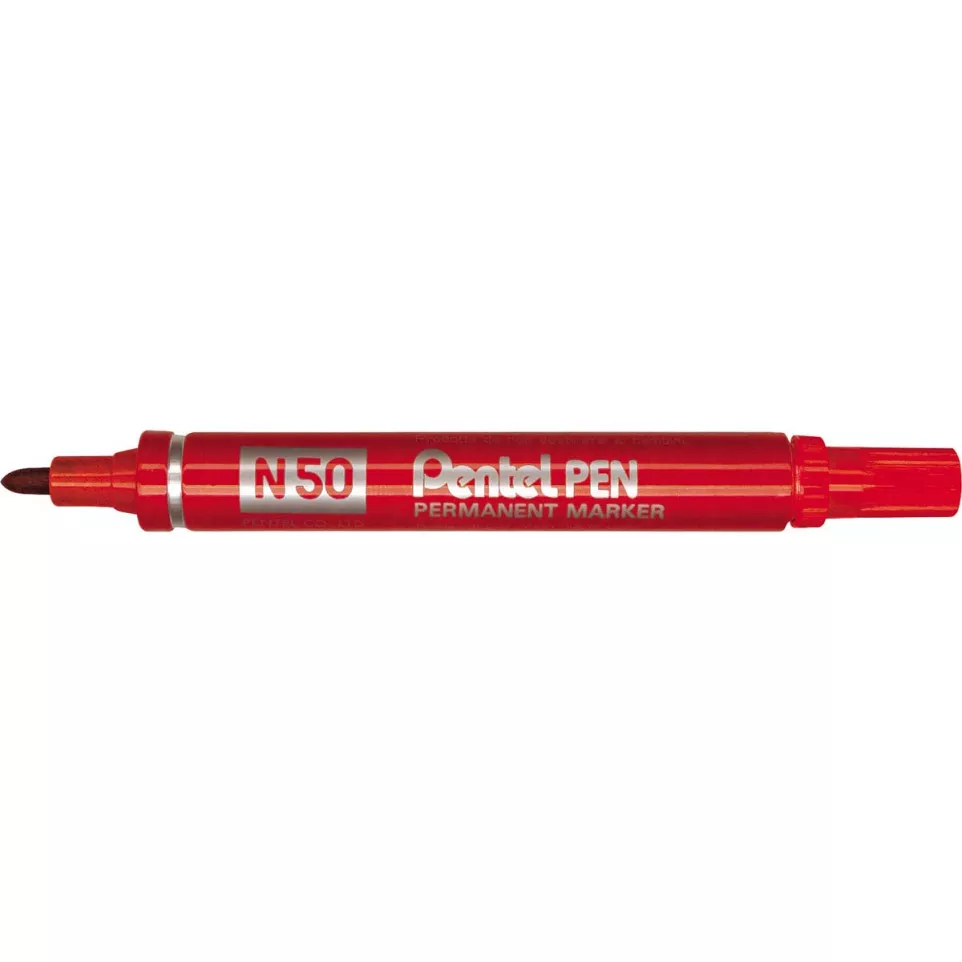 Pentel merkstift Pen N50 rood
