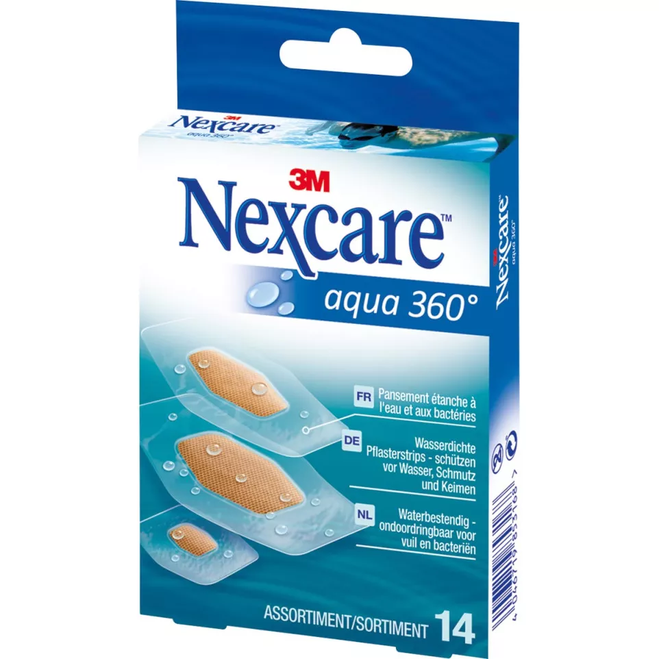 3M Nexcare Aqua 360 Plasters Assorted...