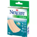 3M pansement Nexcare Comfort 360° ft 10 x 6 cm,  à découper, paquet de 10 pièces