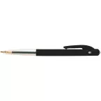 Bic stylo bille M10 Clic, pointe moyenne, 0,4 mm, noir