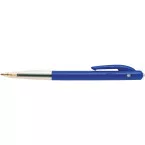 Bic stylo bille M10 Clic, pointe moyenne, 0,4 mm, bleu