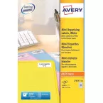 Avery Mini Laser Labels 46x11.1mm White Pack of 8400
