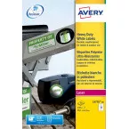 Avery L4776-20 étiquettes ultra résistantes ft 99,1 x 42,3 mm (b x h), 240 étiquettes, blanc