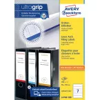 Avery Zweckform L4760-100 Lever Arch Filing Labels 38 x 192 mm White Pack of 700 Labels