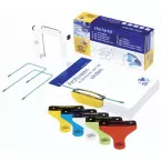 Loeff's binding sets with Liftboy, filing clasps, reinforcement strips, and archive labels