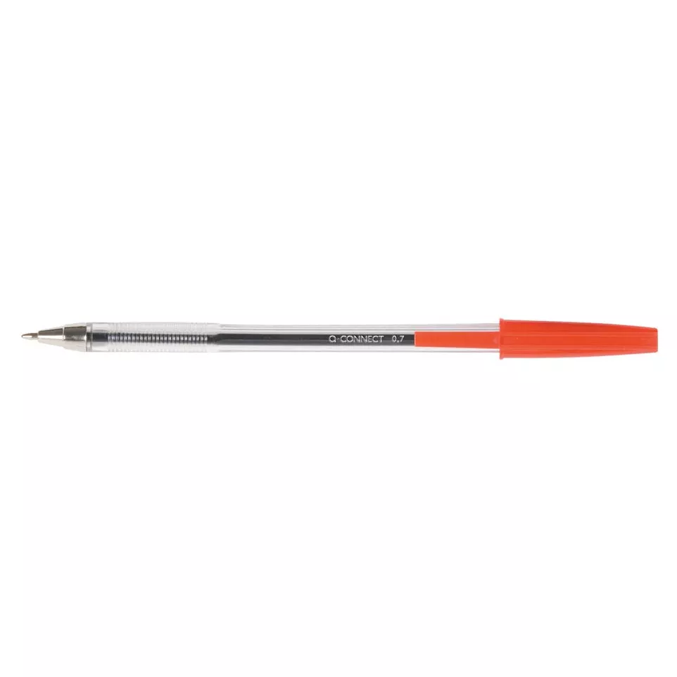 Q-CONNECT balpen, met dop, 0,7 mm,...