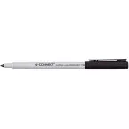Q-Connect OHP Non-Permanent Marker Medium Black
