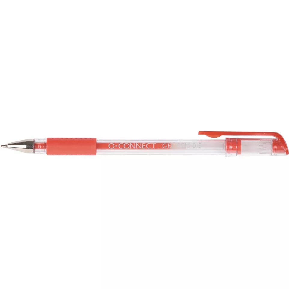 Q-CONNECT gelpen, rood