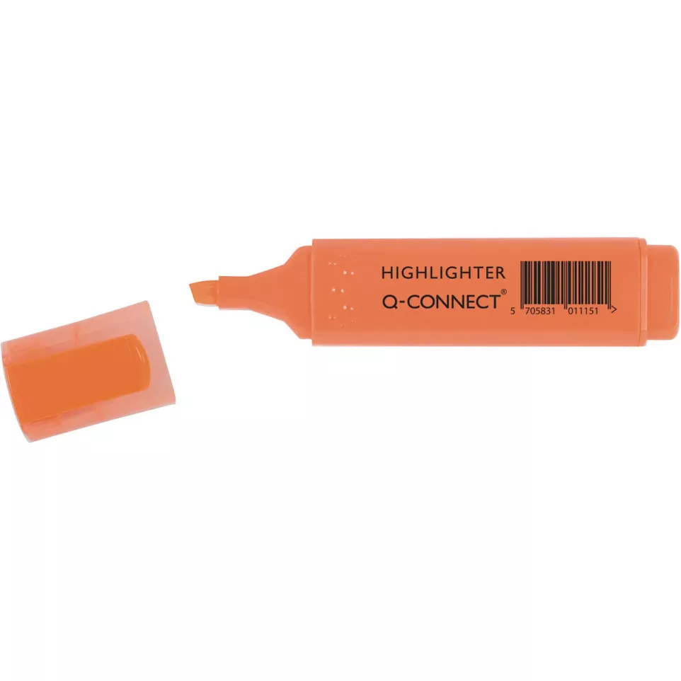 Q-Connect Highlighter Orange