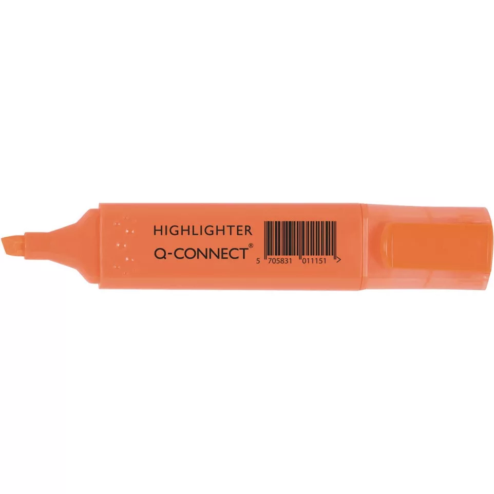 Q-Connect Highlighter Orange