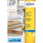 Avery étiquettes d'expédition transparentes ft 210 x 297 mm, 25 pièces, 1 par feuille