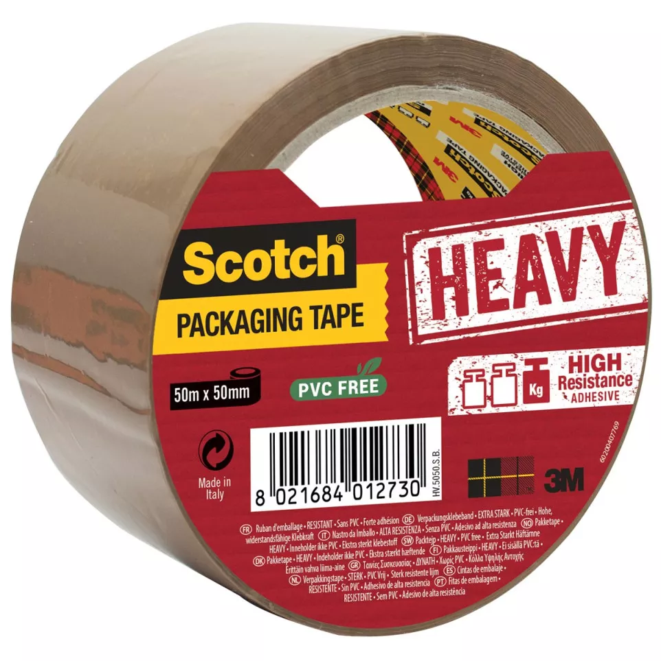 Scotch ruban d'emballage Heavy, ft 50...