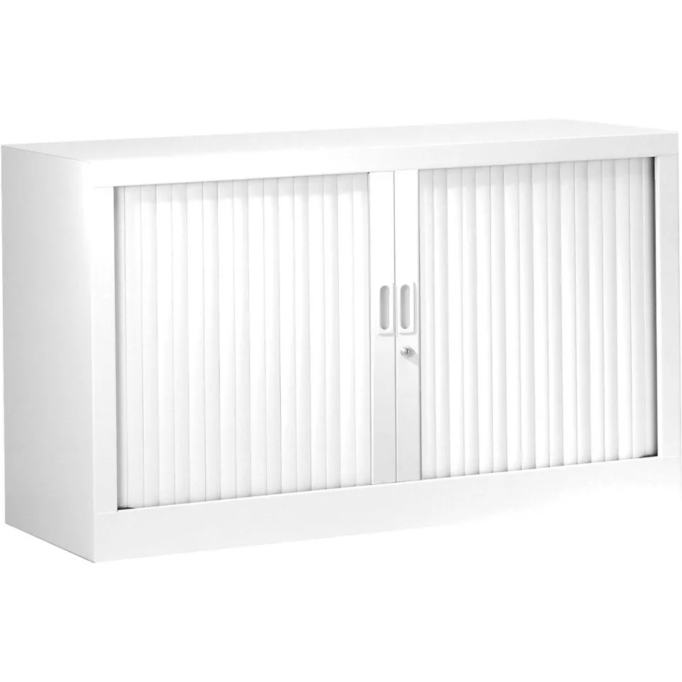 Roldeurkast, hoogte 69,5 cm, wit