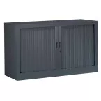 Roldeurkast, ft 69,5 x 120 x 43 cm, antraciet