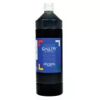 Gallery Gouache, 1,000 ml Bottle, Black