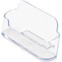 Deflecto Business Card Holder Clear 1 Compartment