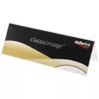 Deflecto porte-nom chevalet de table pour ft A4