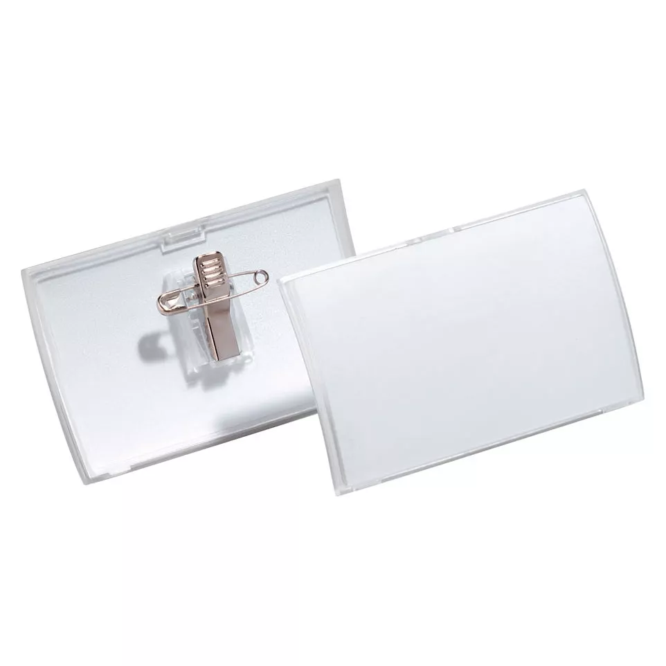 Durable badge avec combiclip Click...
