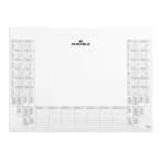 Durable Desk Pad with 2026-2027 Calendar