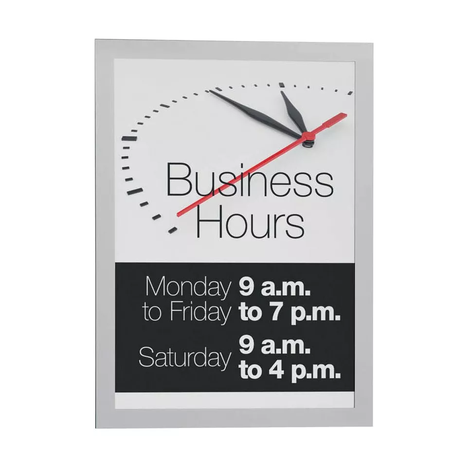 Durable Duraframe Sun A4 argent,...