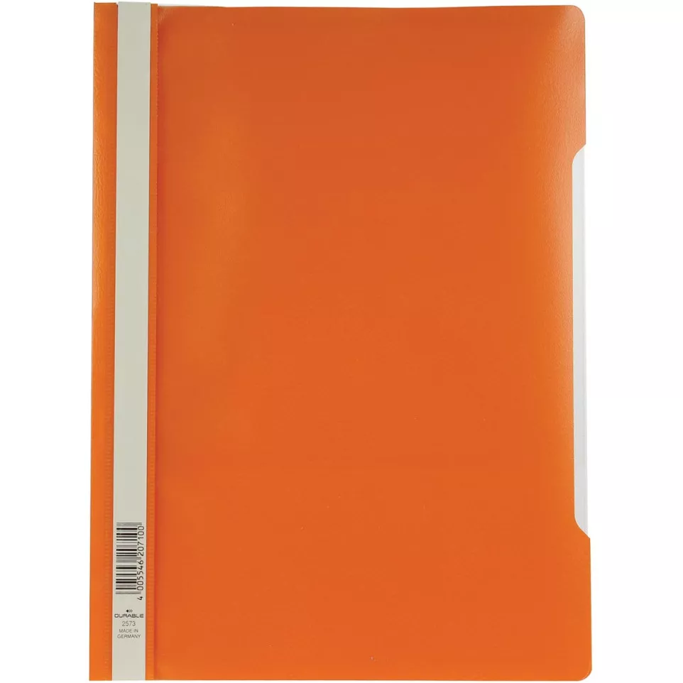 Durable quotation folder, A4, orange