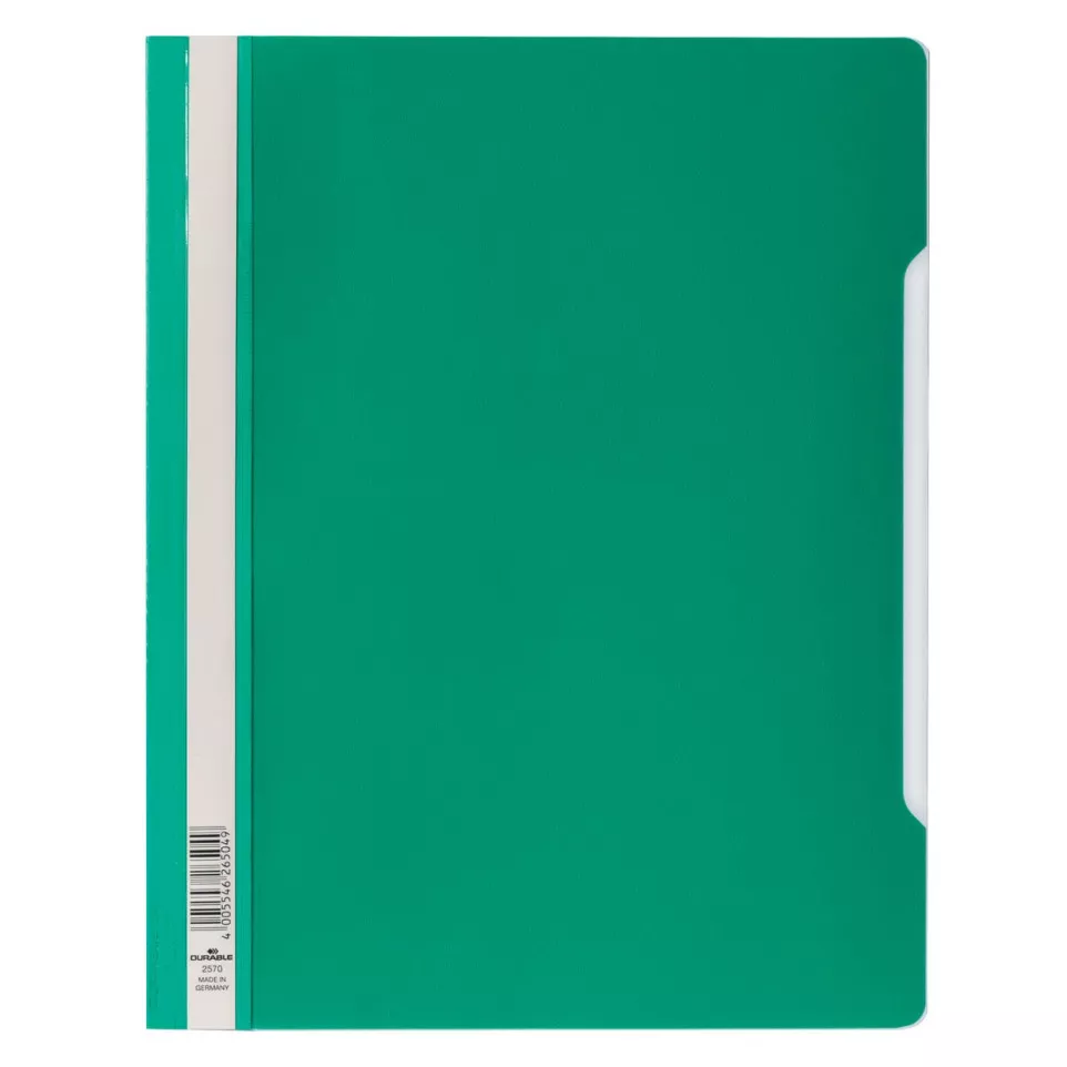 Durable Green Quotation Folder
